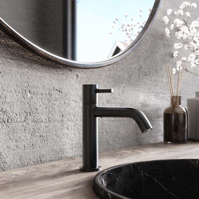 Hotbath Archie Robinet de lavabo BGP Gunmetal brossé PVD