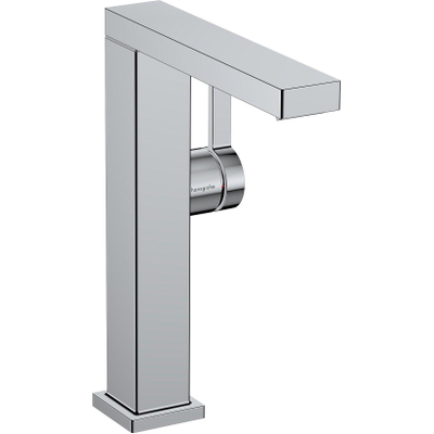 Hansgrohe Tecturis E Eengreeps wastafelkraan - 210 Fine - coolstart - met draaibare uitloop en PushOpen - afvoerplug - hoogglans chroom