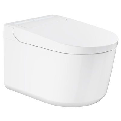 Grohe Sensia QuickFix WC japonais - modèle suspendu - sans bride - Blanc brillant