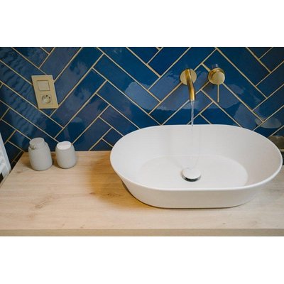 By Goof Mees Bonde obturable clic clac céramique Blanc mat