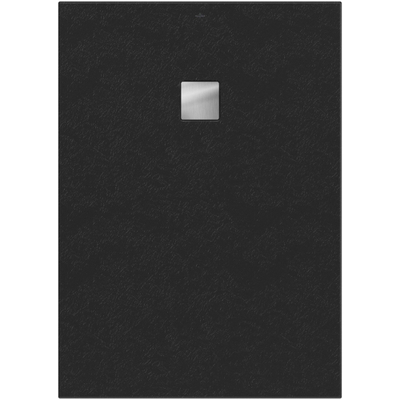 Villeroy & Boch Excello receveur de douche - 140x100cm - polyuréthane/acrylique Nature Anthracite