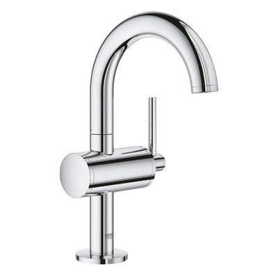 GROHE Atrio Wastafelkraan Opbouw - uitloop 12.5cm - M-size - push open - chroom