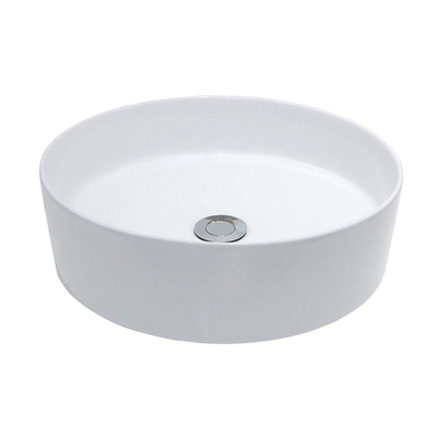 Wiesbaden Link vasque à poser ronde 40 x 12 cm céramique mat blanc