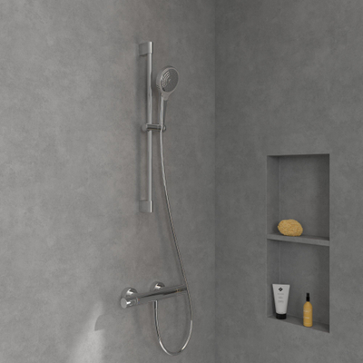 Villeroy & Boch Universal Taps & Fittings Douchethermostaat - voor douche Rond - hoogglans chroom