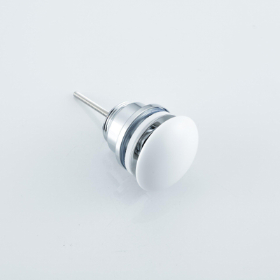 QeramiQ Dely Afvoerplug Always Open - keramiek - mat wit