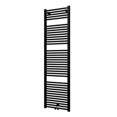 Plieger Palmyra designradiator horizontaal middenaansluiting 1775x500mm 868W zwart