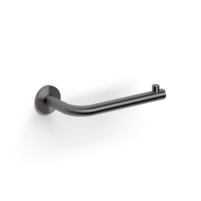 Clou Kaldur porte-rouleau de papier toilette forme L gunmetal brossé PVD