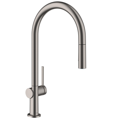 Hansgrohe Talis M54 1-gr keukenkraan 210 uittrekbare vuistdouche, 2 straalsoorten BBC