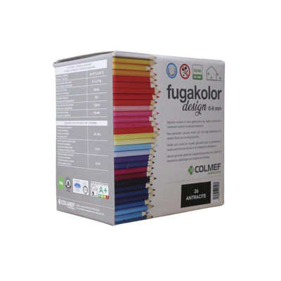 Colmef Mortier de jointoiement flexible Anthracite N° 26 3kg