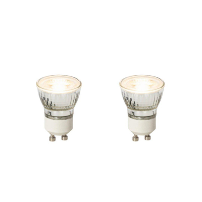 Luedd Ampoule LED - set de 2 - GU10 - 4W - 2700K - 200LM - dimmable