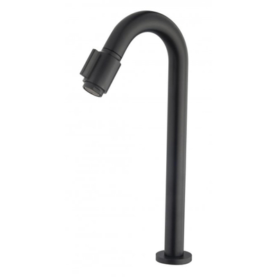 Wiesbaden Victoria luxe fonteinkraan XL 1/2'' mat zwart OUTLETSTORE