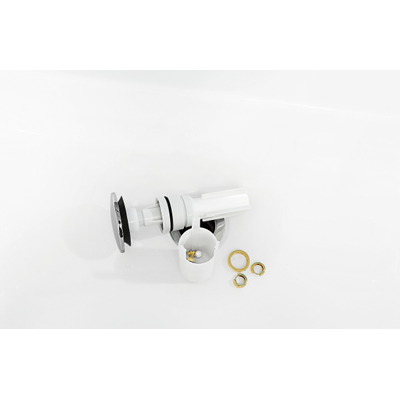 Villeroy & Boch Toebehoren easyaccess sifon - met push open plug - chroom (glans wit)