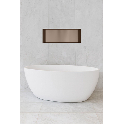 Hotbath &MORE Inbouwbox of inbouwnis - 30x80x10 - frameless - tuscan bronze (brons)