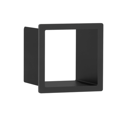 FugaFlow Eccelente Acces Support de réserve pour rouleau de papier toilette encastré - noir mat