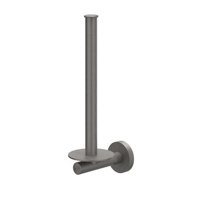 IVY Reserverolhouder - wand model - 2 rollen - Geborsteld metal black PVD