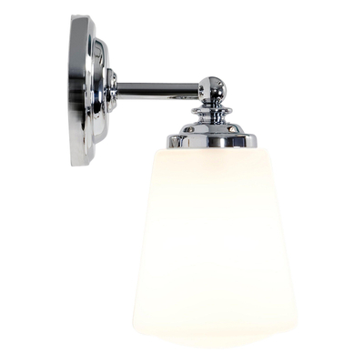 Astro Anton Wandlamp 21.5x11x14.5cm IP44 fitting E14 chroom