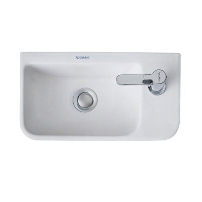 Duravit Starck Me lave-mains 1 trou de robinet à droite 40x22cm blanc mat