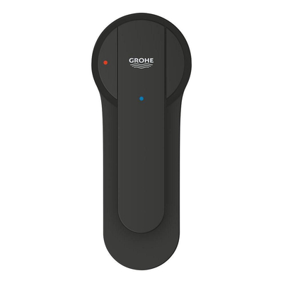 Grohe Get Wastafelmengkraan - s-size - push open - matte black (mat zwart)