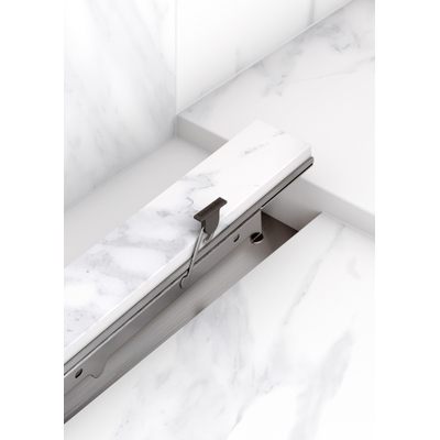 Hansgrohe RainDrain Rock Douchegoot - 90cm - inkortbaar - betegelbaar