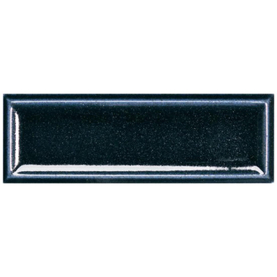 Douglas Jones RETRO Wandtegel - 5x15cm - 9.0mm - midnight dark (Blauw)