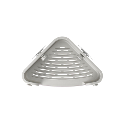 Umbra Flex douchemand - 30x19x9cm - hoekmontage - zelfklevend -ABS Grijs