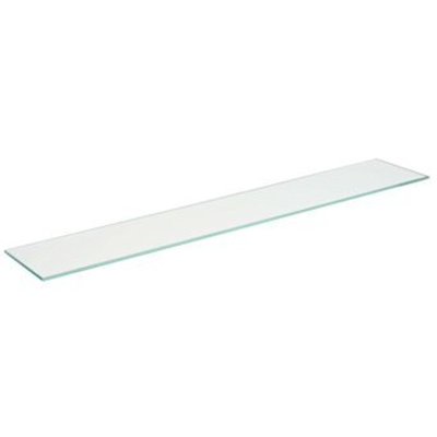 Tablette en verre transparent 60x12cm