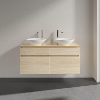 Villeroy & Boch Legato wastafelonderkast 120x55cm 4 lades Iep impresso