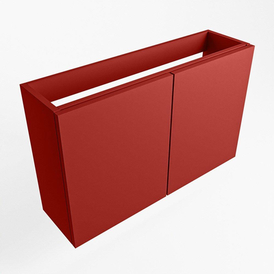 Mondiaz FOWY fonteinonderkast - 70x22x50cm - 2 deuren - push to open - softclose - Fire