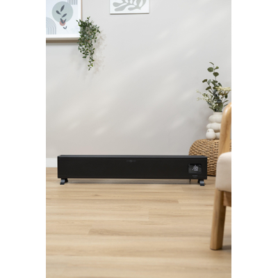 Eurom Alutherm baseboard 2000 WiFi Chauffage convecteur Bas 2000 watts noir
