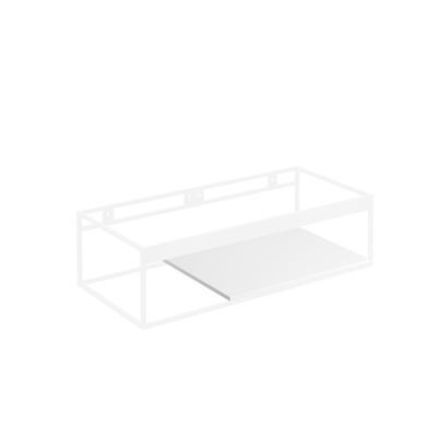 Clou Frame planchet 66.8x50.3cm inleg Aluite wit