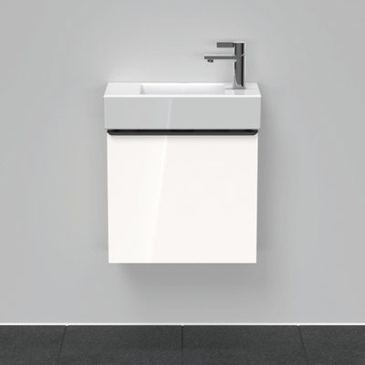 Duravit D-neo Meuble sous vasque 48.4x22.2x44cm 1 porte Blanc haute brillance