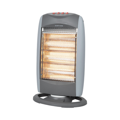 Eurom Safe-t-Shine compact 1200 Radiateur halogène 1200 watt 22x32x50cm gris