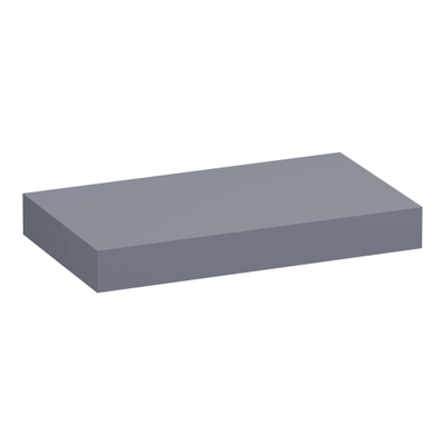 BRAUER Creek plateau supérieur suspendu - 80x50x10cm - gris mat