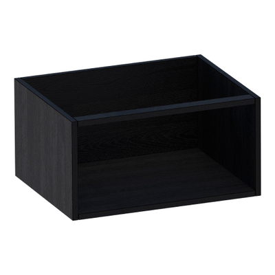 Ichoice Armoire latérale Loom 60 Black Wood 59x30x45,5cm MFC
