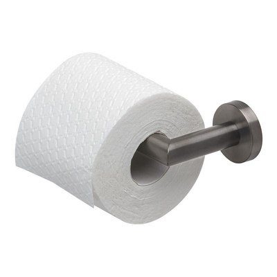 Geesa Nemox Toiletrolhouder / Reserverolhouder Zwart metaal geborsteld