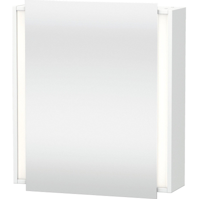 Duravit Ketho Armoire de toilette avec éclairage 65x75x18cm gauche avec 1 porte blanc
