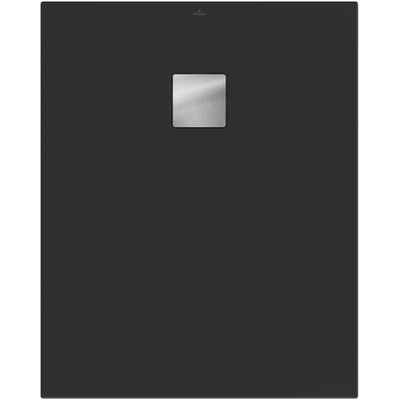 Villeroy & Boch Excello douchevloer - 100x80cm polyurethaan/acryl - Anthracite (grijs)