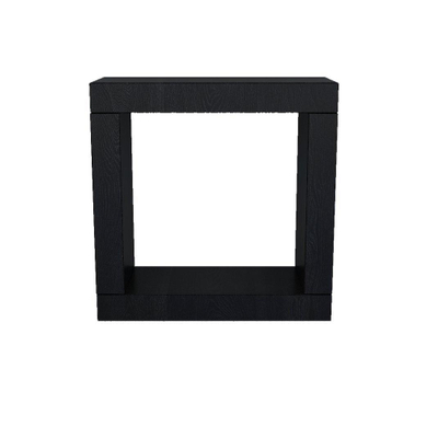 Arcqua Living Meuble haut - 30x15x30cm - - sans poignée - panneau de particules mélaminé - chêne noir