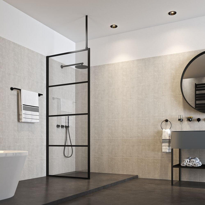 Sealskin Soho entretoise de plafond recoupable 60cm noir mat