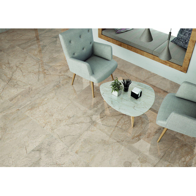 Cifre Ceramica Egeo Ivory Pulido Carrelage sol et mural 120x120cm rectifié Ivoire poli
