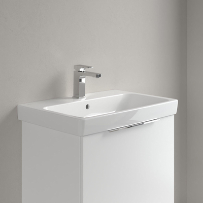 Villeroy & Boch Architectura Wastafel - 44.5x65cm - met kraangat - White Alpine (glans wit)