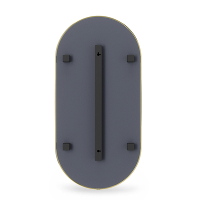 Umbra Hubba Miroir - 45x91x4cm - forme pilule - or