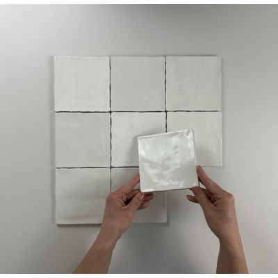 By Goof Moos White brillant main-forme 13x13