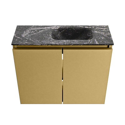 MONDIAZ TURE-DLUX Meuble WC 60cm Oro. EDEN lavabo Lava position droite. Sans trou de robinet.