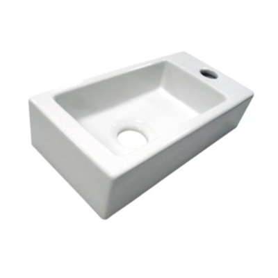 Best Design Class Lavabo 36x18x9cm droit blanc