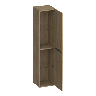 BRAUER Elevate armoire de salle de bains - 160x35x35cm - sans poignées rapportées - 2 portes - ouverture à gauche ou à droite - Sunlit