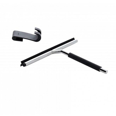 Blomus LAVEA Wisser - met deurhaak - hoogte 3,5cm - breedte 27cm - lengte 22cm - Zwart