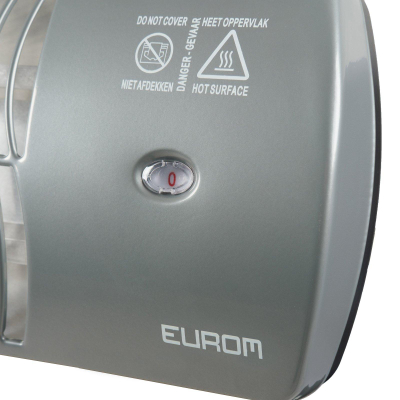 Eurom chauffage de salle de bain 1200watt 55.6x15.4x15.6cm métal