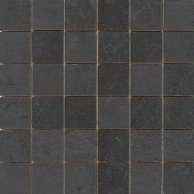 Cifre Ceramica MidTown wand- en vloertegel - 30x30cm - Betonlook - Antracite mozaiek mat (antraciet)