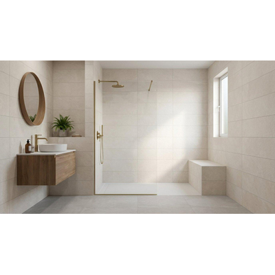 ÉCHANTILLON Terravito Elzino carreau mural - 25x75cm - rectifié - effet pierre naturelle - White mat (blanc)